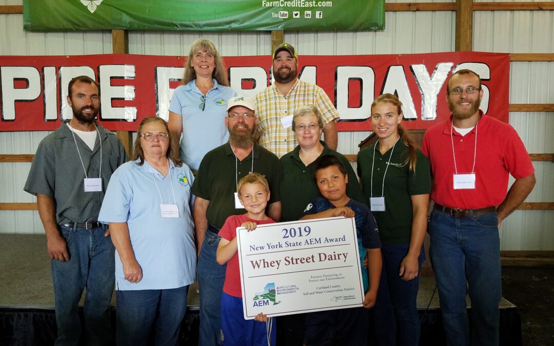 New York State Congratulates Cortland County Dairy farm as Recipient of the 2019 Agricultural Environmental Management Award