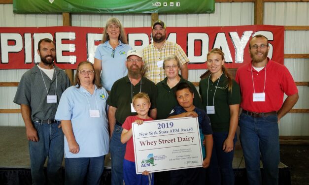 New York State Congratulates Cortland County Dairy farm as Recipient of the 2019 Agricultural Environmental Management Award